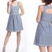 Anthropologie Dresses | 36-Anthropologie Deletta Silverfield Blue Lace Dress | Color: Blue | Size: S
