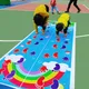 Tapis de saut en polymère pour enfants jeu de main et de pieds pour enfants tapis de latex pour