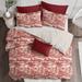 Red Barrel Studio® Tangleton Barn Red/Beige Comforter Set Polyester/Polyfill/Cotton in Red/White | California King Comforter + 2 Shams | Wayfair
