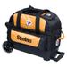Gold Pittsburgh Steelers Two-Ball Roller Bowling Bag