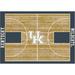 Imperial Kentucky Wildcats 3'10" x 5'4" Courtside Rug
