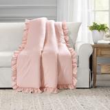 Reyna Throw Blush Single 50X60 - Lush Decor 16T005460