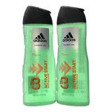 Adidas Grooming | Adidas Shower Gel Active Start 3 Hair-Body- Face | Color: Green | Size: 2x 13.5oz