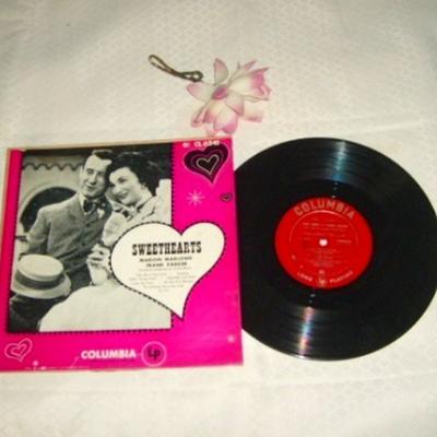 Columbia Media | Album Sweethearts Orchestra Music Vintage 33 1/3 Vinyl Record | Color: Black/Pink | Size: Os