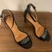 Coach Shoes | Nwt Black Coach Indi Semi Matte Calf Sandals | Color: Black | Size: 9