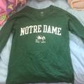 Adidas Tops | Adidas Notre Dame Longsleeve | Color: Green | Size: Xs
