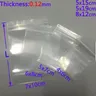 Sacs en plastique transparents à fermeture éclair refermables refermables PE XR sacs