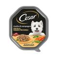 Cesar - Ricette di Campagna per Cane Adult Mini da 150 gr Pollo, Verdure e Prezzemolo