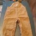 Carhartt One Pieces | Carhartt Infant Canvas Bible Overalls Size 18m | Color: Tan | Size: 18mb