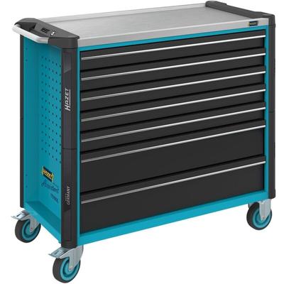 Werkstattwagen Assistent, Schubladen, flach: 5 x 81 x 870 x 398 mm, Schubladen, hoch: 2 x 166 x 870 Image