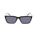 DKNY Damen DK709S Sunglasses, Black Horn, Einheitsgröße