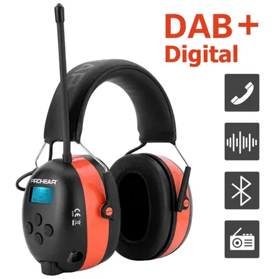 ZOHAN – casque d'écoute DAB +/DAB/FM Protection auditive Radio électronique Bluetooth