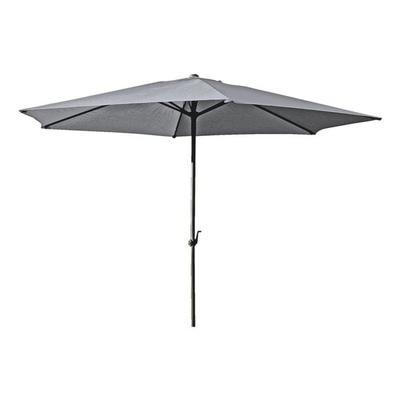 Sonnenschirm Ø 300 cm anthrazit grau, Garden Pleasure, 250 cm