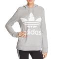 Adidas Tops | Adidas Trefoil Hoodie | Color: Gray/White | Size: L