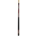 PowerGlide Invicta 2 piece Pool Cue Maple 10mm Tip Red Full Size 57" / 142cm