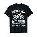 eBike Fahrrad Elektro Akku Fahrradfahrer E-Bike Mountainbike T-Shirt