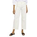 TOM TAILOR mine to five Damen 1025454 Kate Straight Jeans mit Bügelfalten, 10315-Whisper White, 29