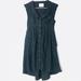 Anthropologie Dresses | Anthropologie Black Sleeveless High Low Dress | Color: Black/Blue | Size: 2