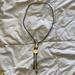 Madewell Jewelry | Madewell Brushed Gold Necklace | Color: Black/Gold | Size: Os