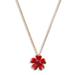 Kate Spade Jewelry | Kate Spade Red Flower Pendant Necklace | Color: Gold/Red | Size: Os
