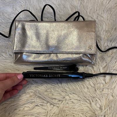 Victoria's Secret Hair | Victoria Secret Mini Hair Straightener | Color: Black/Gold | Size: Os