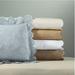Home Treasures Linens Chelsea Sham 100% Cotton in Gray | 20 H x 36 W x 20 D in | Wayfair WF-CHE5KSHA-WH