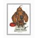 Stupell Industries Hungry Dog Can I Have Some More Phrase Pet Humor by Danny Gordan - Graphic Art Print | 20 H x 16 W x 1.5 D in | Wayfair