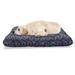 East Urban Home Ambesonne Geometric Pet Bed, Vintage Ocean Waves Design w/ Swirled Ripples Ancestral Ornate Nautical | 24 H x 39 W x 5 D in | Wayfair