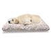 East Urban Home Ambesonne Floral Pet Bed, Peachy Feminine Theme Retro Flower Naive Natural Look Repeat Pattern | 24 H x 39 W x 5 D in | Wayfair