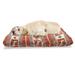 East Urban Home Ambesonne Ethnic Pet Bed, South American Traditional Ornaments w/ Llama & Folk Motifs | 24 H x 39 W x 5 D in | Wayfair