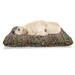 East Urban Home Ambesonne Pet Bed, Design w/ Colorful Details, Resistant Pad For Dogs & Cats Cushion w/ Removable Cover, 24" X 39" | Wayfair