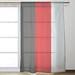 East Urban Home Tampa Bay Football Stripes Sheer Rod Pocket Single Curtain Panel Sateen in Red | 53 H in | Wayfair 2E20DA8F7D78444580EB0246C46D91F6