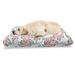 East Urban Home Ambesonne Floral Pet Bed, Delicate Pastel Color Spring Flower Peonies Plain Background | 24 H x 39 W x 5 D in | Wayfair