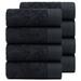 Eider & Ivory™ Raquel 8 Piece Hand Towel Set Terry Cloth/100% Cotton in Black | Wayfair 9AA6BBA643C8415982B49A7D520817CE
