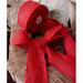 The Holiday Aisle® 2" Wi -10 Yards Solid Ribbon Fabric in Red | 2 H x 260 W x 6 D in | Wayfair 66AE5D12220148B09E0CBD41EB7F67C7