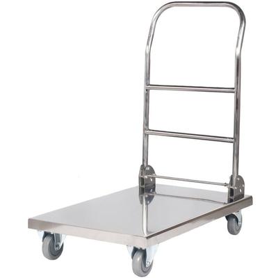 Transportwagen Edelstahl Handwagen Plattformwagen Rollwagen Klappwagen 330Kg Image