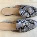 J. Crew Shoes | J Crew Smoking Slides Loafers Tassels Size 7 | Color: Gray | Size: 7
