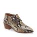 Madewell Shoes | New Madewell Sonia Chelsea Snakeskin Print Boot | Color: Gray/Tan | Size: Various