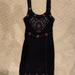 Free People Dresses | Free People Black Bodycon Dress (Color Details) | Color: Black | Size: Xs