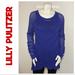 Lilly Pulitzer Sweaters | Lilly Pulitzer Dark Blue Blythe Pullover M Sweater | Color: Blue | Size: M