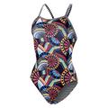 Dolfin Uglies Womens V2 Back One Piece Swimsuit, Africa, 34