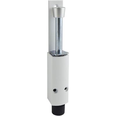 KWS - Türfeststeller 1222 Hub 60 mm, 35 x 225 mm, Aluminium weiß ral 9016 Image