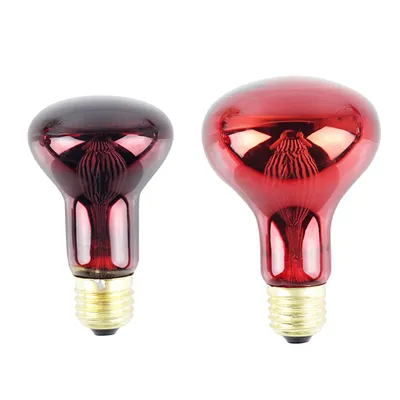 Lampe chauffante en céramique pour animaux de compagnie ampoule LED rouge pour élever des reptiles