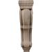 Ekena Millwork Super Jumbo Traditional Wood Corbel Wood in Brown | 34 H x 9 W x 10 D in | Wayfair CORW09X10X34TRWA