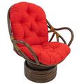 Bay Isle Home™ Lounge Chair Outdoor Cushion Cotton Blend in Red | Wayfair BAYI7929 39561998