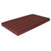 Red Barrel Studio® Indoor/Outdoor Bench Cushion Acrylic in Red/Black/Brown | 2 H x 55 W in | Wayfair 0FD3E09C3A8448B8A1C0E1DC35A2867B