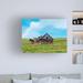 Gracie Oaks Barn Scene II by James McLoughlin - Wrapped Canvas Photograph Print Canvas, Wood in Black/Blue/Brown | 18 H x 24 W x 2 D in | Wayfair