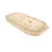 Loon Peak® Glenfield Deep Wooden Dough w/ Handles Decorative Bowl Wood in White | 5 H x 19 W x 12 D in | Wayfair 39FBB61BC4D54A44B87230E8F6BB2824