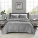 Keaton 3 Piece Quilt Set Polyester/Polyfill/Microfiber in Gray Laurel Foundry Modern Farmhouse® | King/Cal. King Coverlet + 2 King Shams | Wayfair