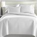 Ebern Designs Barron Quilt Set Polyester/Polyfill/Microfiber in White | King/Cal. King Quilt + 2 King Shams | Wayfair